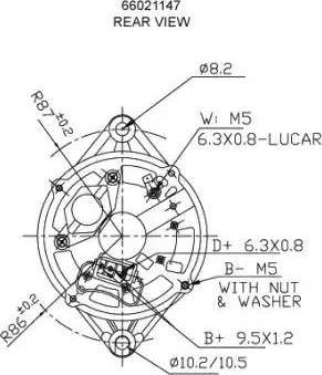 Prestolite Electric 66021147 - Alternator www.molydon.hr