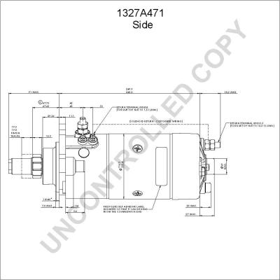 Prestolite Electric 1327A471 - Starter www.molydon.hr