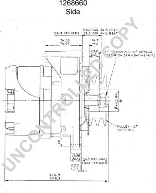 Prestolite Electric 1268660 - Alternator www.molydon.hr