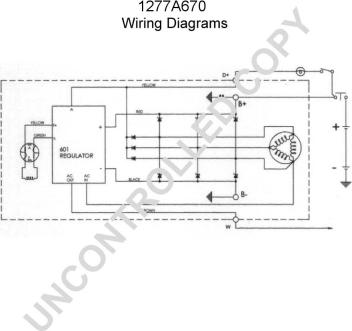 Prestolite Electric 1277A670 - Alternator www.molydon.hr