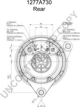 Prestolite Electric 1277A730 - Alternator www.molydon.hr