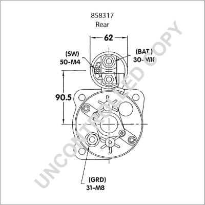 Prestolite Electric 858317 - Starter www.molydon.hr