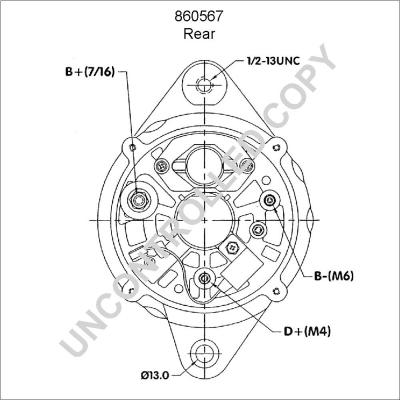 Prestolite Electric 860567 - Alternator www.molydon.hr