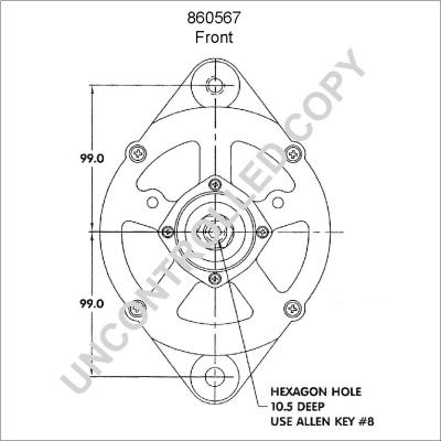 Prestolite Electric 860567 - Alternator www.molydon.hr