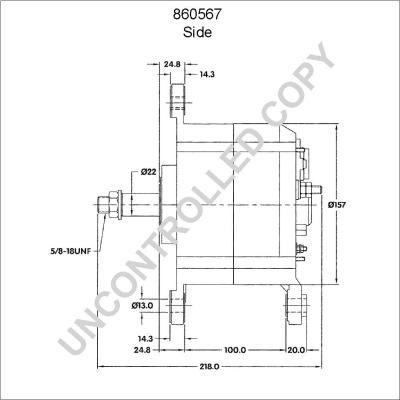 Prestolite Electric 860567 - Alternator www.molydon.hr