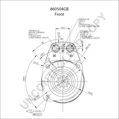 Prestolite Electric 860504GB - Starter www.molydon.hr