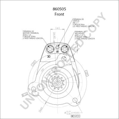 Prestolite Electric 860505GB - Starter www.molydon.hr