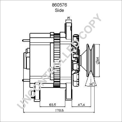 Prestolite Electric 860576 - Alternator www.molydon.hr