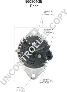 Prestolite Electric 860804GB - Alternator www.molydon.hr