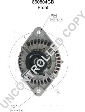 Prestolite Electric 860804GB - Alternator www.molydon.hr