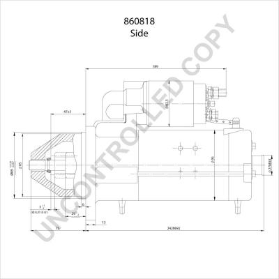 Prestolite Electric 860818 - Starter www.molydon.hr