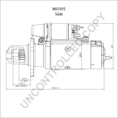 Prestolite Electric 860305 - Starter www.molydon.hr