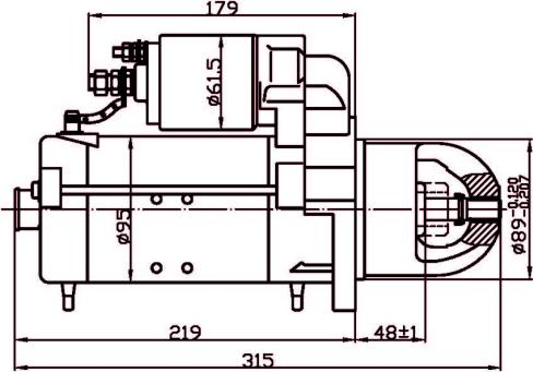 Prestolite Electric 861314 - Starter www.molydon.hr