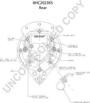 Prestolite Electric 8HC2023KS - Alternator www.molydon.hr