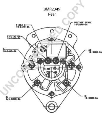 Prestolite Electric 8MR2349 - Alternator www.molydon.hr