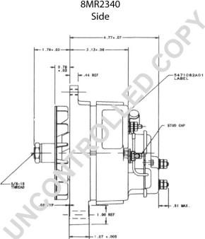 Prestolite Electric 8MR2340 - Alternator www.molydon.hr