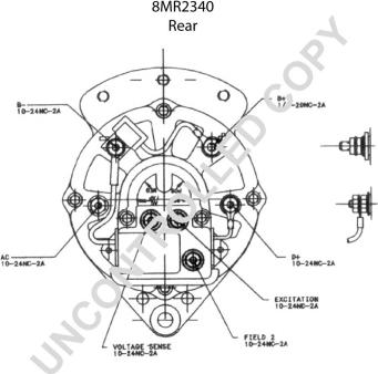 Prestolite Electric 8MR2340 - Alternator www.molydon.hr