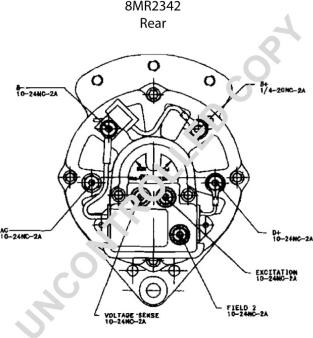 Prestolite Electric 8MR2342 - Alternator www.molydon.hr