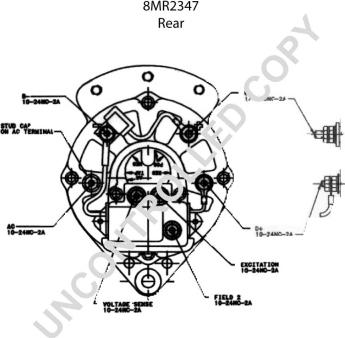 Prestolite Electric 8MR2347 - Alternator www.molydon.hr