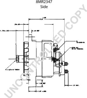 Prestolite Electric 8MR2347 - Alternator www.molydon.hr