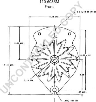 Prestolite Electric 8MR2325U - Alternator www.molydon.hr