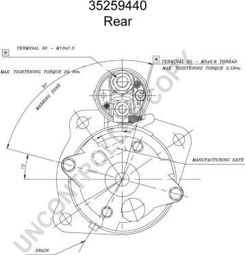 Prestolite Electric 35259940 - Starter www.molydon.hr