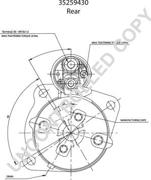 Prestolite Electric 35259430 - Starter www.molydon.hr