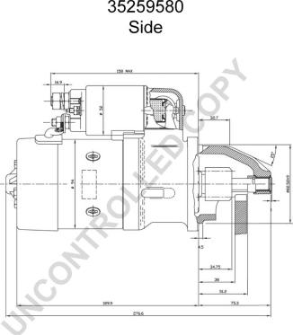 Prestolite Electric 35259580 - Starter www.molydon.hr