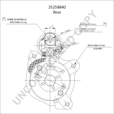 Prestolite Electric 35258840 - Starter www.molydon.hr