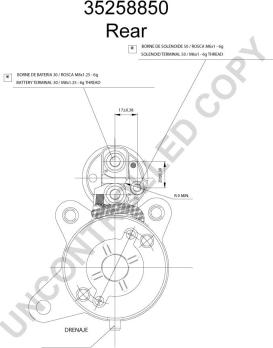 Prestolite Electric 35258850 - Starter www.molydon.hr