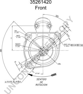 Prestolite Electric 35261420 - Starter www.molydon.hr