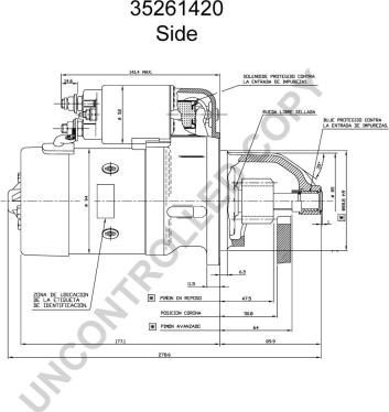 Prestolite Electric 35261420 - Starter www.molydon.hr