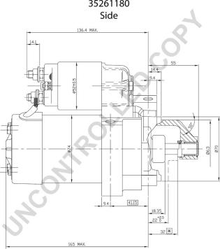 Prestolite Electric 35261180 - Starter www.molydon.hr