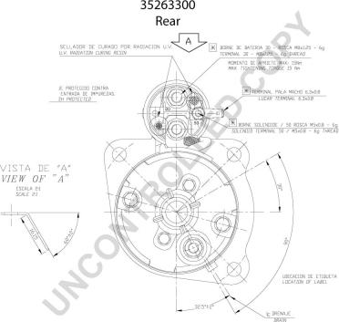 Prestolite Electric 35263300 - Starter www.molydon.hr