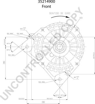 Prestolite Electric 35214900 - Alternator www.molydon.hr