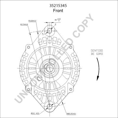 Prestolite Electric 35215345 - Alternator www.molydon.hr