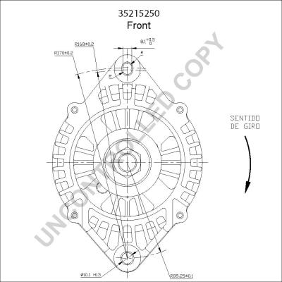 Prestolite Electric 35215250 - Alternator www.molydon.hr