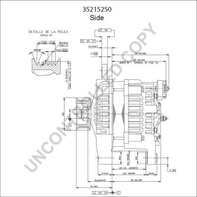 Prestolite Electric 35215250 - Alternator www.molydon.hr