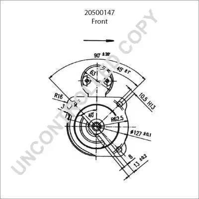 Prestolite Electric 858316Z - Starter www.molydon.hr