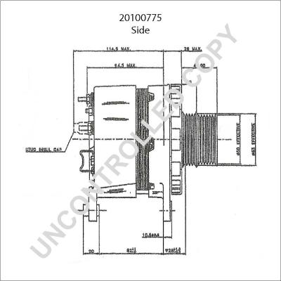 Prestolite Electric 20100775 - Alternator www.molydon.hr