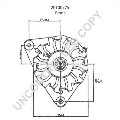 Prestolite Electric 20100775 - Alternator www.molydon.hr