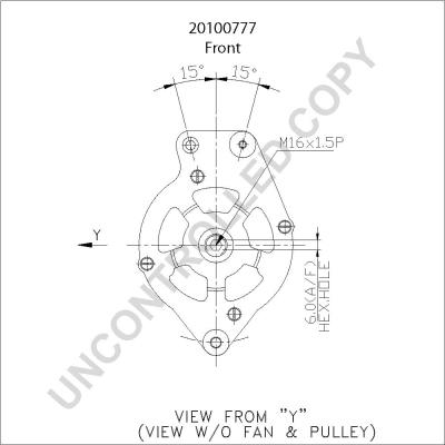 Prestolite Electric 20100777 - Alternator www.molydon.hr