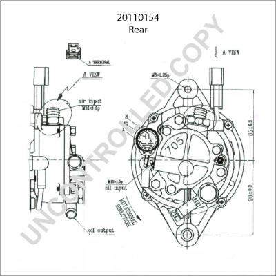 Prestolite Electric 20110154 - Alternator www.molydon.hr