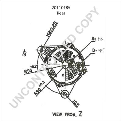 Prestolite Electric 20110185 - Alternator www.molydon.hr