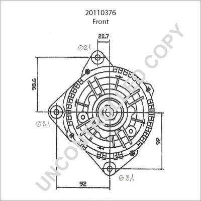 Prestolite Electric 20110376 - Alternator www.molydon.hr