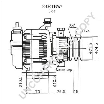 Prestolite Electric 20130119WP - Alternator www.molydon.hr