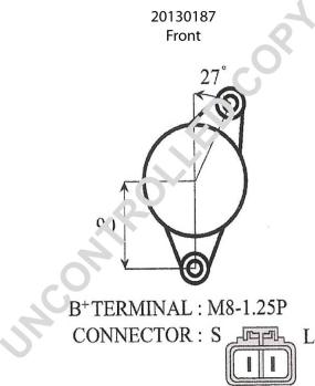 Prestolite Electric 20130187 - Alternator www.molydon.hr