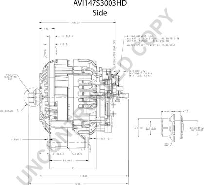 Prestolite Electric AVI147S3003HD - Alternator www.molydon.hr