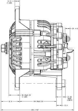 Prestolite Electric AVI147S3010HD - Alternator www.molydon.hr