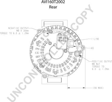 Prestolite Electric AVI160T2002 - Alternator www.molydon.hr